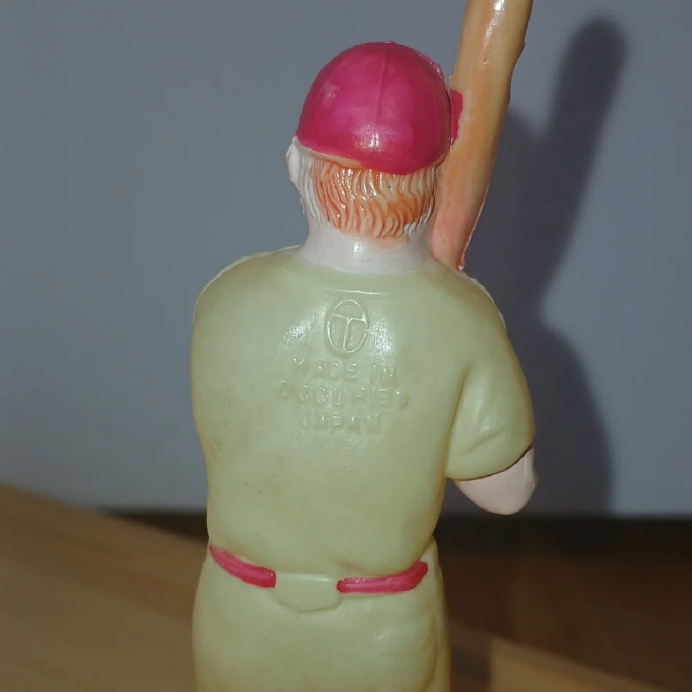 Vintage 1940's Celluloid Baseball Player Occupied Japan